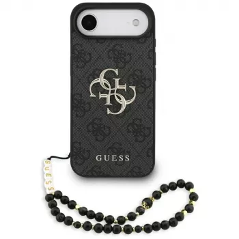 Coque Guess 4G Strap 4G Classic Logo pour iPhone Air - noire