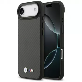 Coque MagSafe BMW M Kevlar Matte pour iPhone Air noire