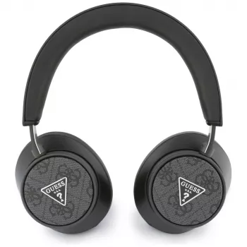 Casque sans fil Guess 4G Triangle Logo Bluetooth 5.4 ENC noir