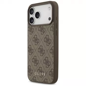 Coque arrière Guess 4G Classic pour Apple iPhone 17 Pro Max - marron