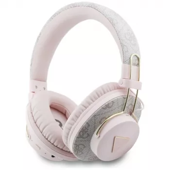 Guess Triangle Logo Casque Bluetooth ENC, rose