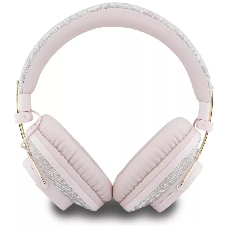 Guess Triangle Logo Casque Bluetooth ENC, rose