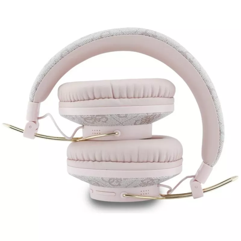 Guess Triangle Logo Casque Bluetooth ENC, rose