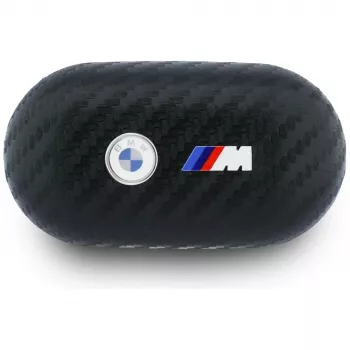 BMW Écouteurs TWS Bluetooth Carbon Metal Logo ENC, noir