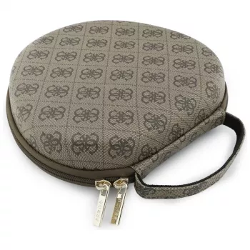 Étui pour casque Guess Carry Box marron