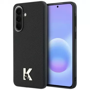 Coque Karl Lagerfeld Karl Head Logo pour Samsung Galaxy A37 5G noire