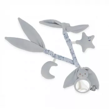 Chaîne d'activités de poussette Kaloo Lapinoo lapin bleu
