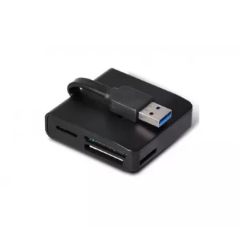 Lecteur de cartes EXERTIS CONNECT USB 3.0 compact pour cartes mémoire et cartes SIM (730985)