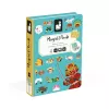 Janod Magnetibook Historia - Jouet éducatif magnétique pour enfants de 3 à 8 ans