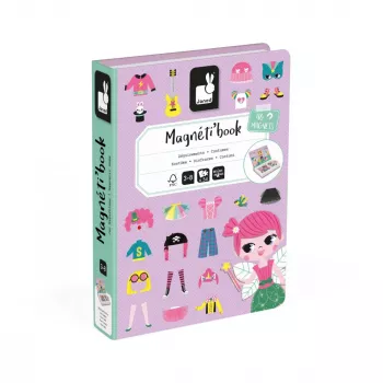 Janod Magnetibook Costumes fille