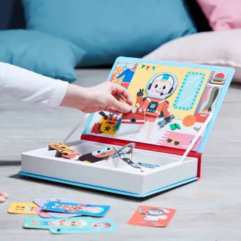 Janod Magnetibook Costumes garçon
