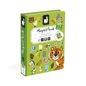 Janod Magnetibook Animaux jeu de livre magnétique