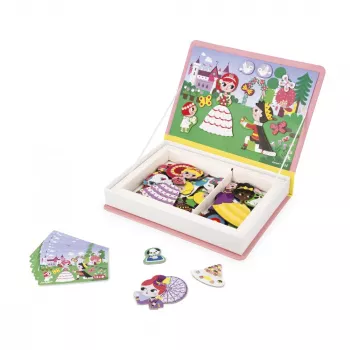 Janod Magnetibook Princesses Magnetic Play Set