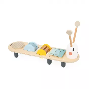Table d'activités mini Janod Sweet Cocoon avec ver musical