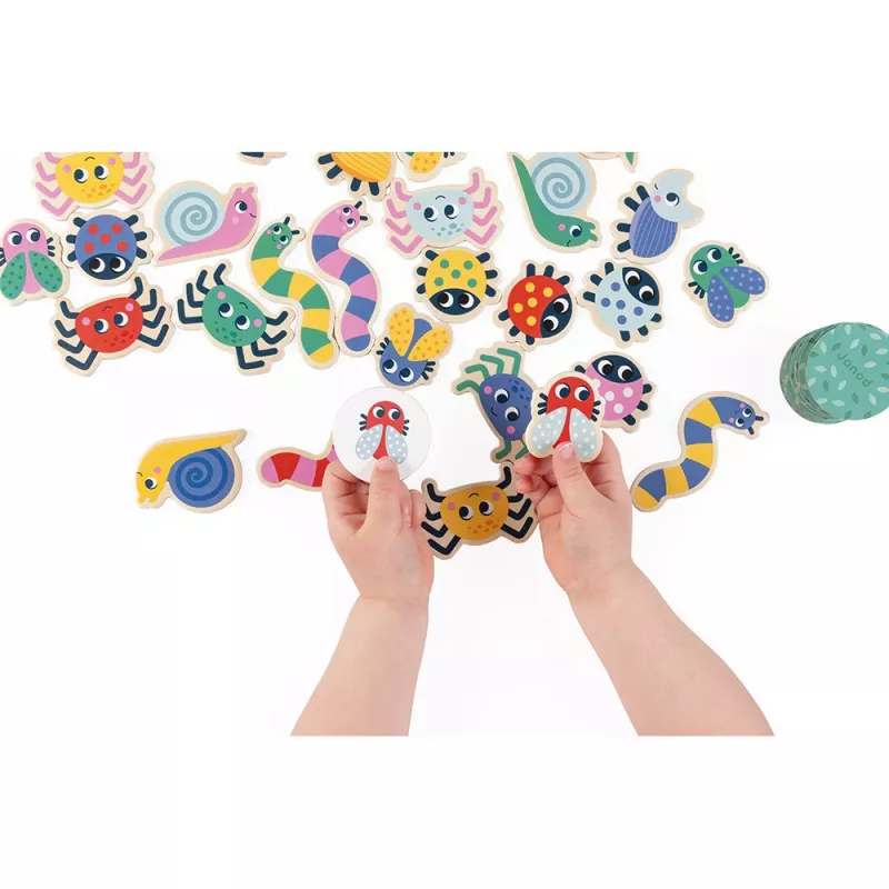 Janod jeu de cache-cache au jardin