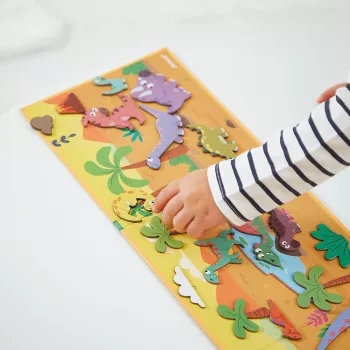 Janod Magneti'stories Dinosaures boîte à histoires magnétique