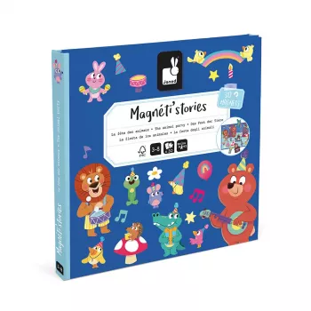 Janod Magneti'stories Fête en forêt – jeu d'histoires magnétique