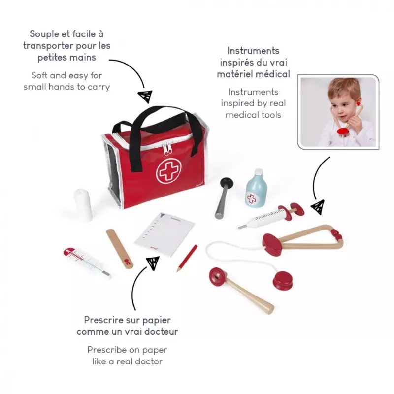 Janod valise de docteur J06513