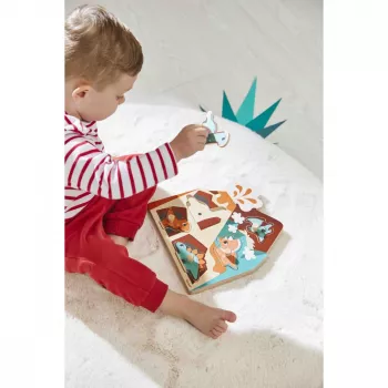 Puzzle musical Janod Dinosaures 18 m+