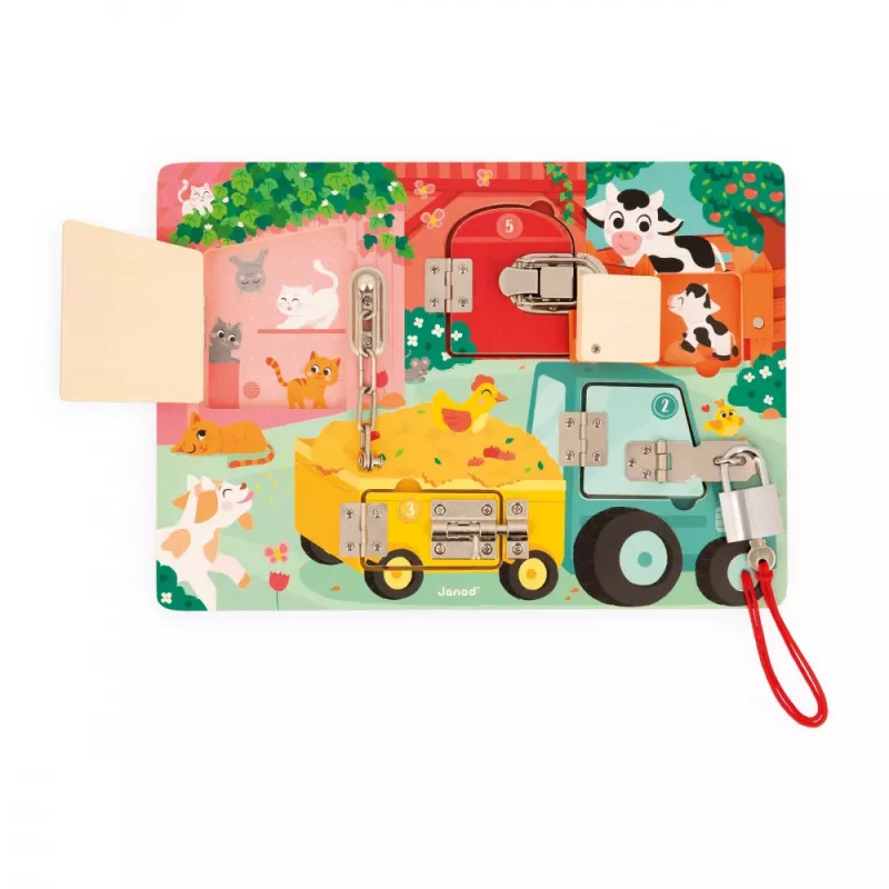 Tableau d'activités Janod Ferme J07119
