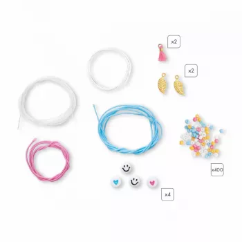 Kit de création de bijoux Janod perles fleurs 6+