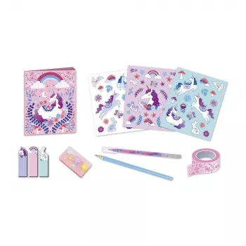 Kit de papeterie Janod Unicorn Dreamland 6+