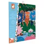 Kit de mosaïque cristal phosphorescente Janod - Night Jungle - activité créative pour enfants dès 6 ans