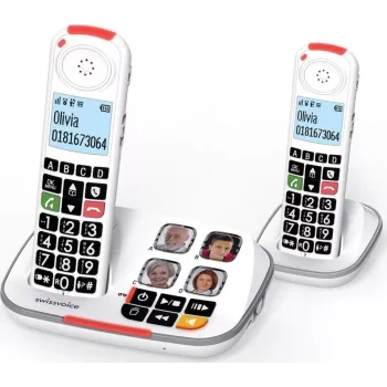 Swissvoice Xtra 2355 Duo Téléphone sans fil DECT, blanc
