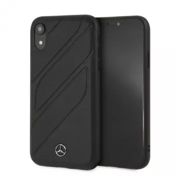 Mercedes-Benz MEHCI61THLBK coque rigide New Organic I pour Apple iPhone Xr – noire