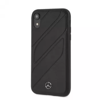 Mercedes-Benz MEHCI61THLBK coque rigide New Organic I pour Apple iPhone Xr – noire
