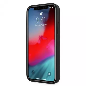 Ferrari coque rigide matelassée Off Track pour Apple iPhone 12 Pro Max 6,7 inch noire