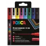 Ensemble de 8 marqueurs POSCA Uni-Ball UNI PC-3M Basic (186558)
