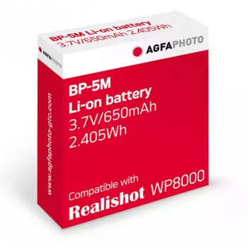 AgfaPhoto ABP5M Batterie de caméscope