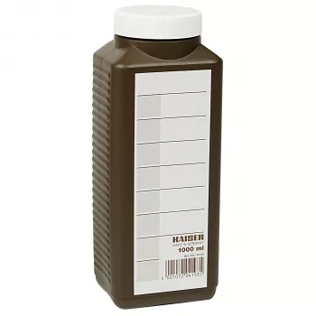 KAISER FOTOTECHNIK Flacon de stockage de produits chimiques 1000 ml, brun 4193