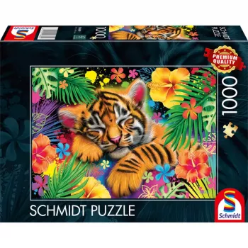SCHMIDT SPIELE Tiger Cub (1000 pièces) puzzle