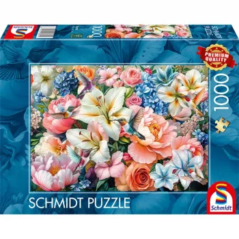Schmidt Spiele Blumen in Pastell (1000 pièces) puzzle