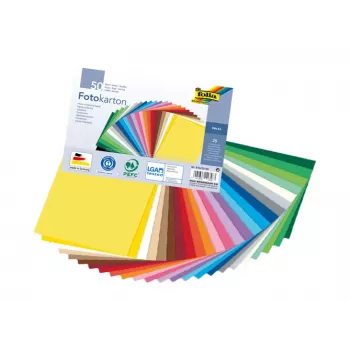 Folia 614/50 00 - blanc - uni - A4 (210 x 297 mm) - 300 g/m² - 50 feuilles - Allemagne