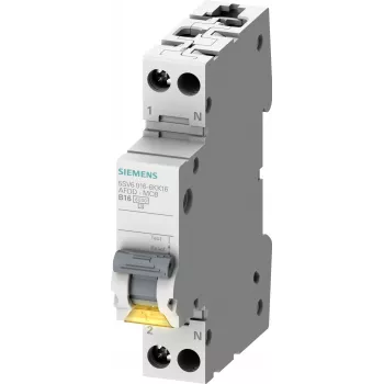Siemens 5SV6016-7KK16 interrupteur de protection contre les arcs (AFDD) avec MCB C16 2 pôles 230V 1TE