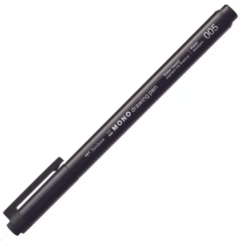 Fineliner de dessin Tombow MONO Drawing Pen 005 - noir - 0,20 mm