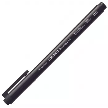 Fineliner de dessin Tombow MONO Drawing Pen noir largeur de trait 0,5 mm