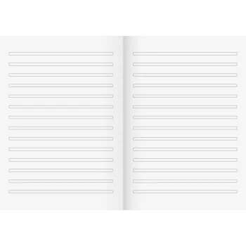 BRUNNEN cahier scolaire recyclé Lineatur 3 ligné sans marge, 3e classe