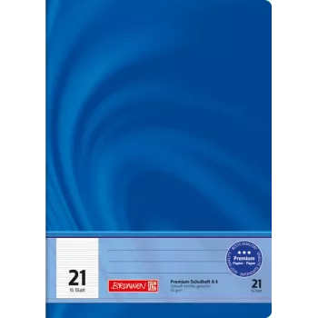 BRUNNEN Vivendi cahier scolaire Lineatur 21, ligné sans marge, A4, 16 feuilles