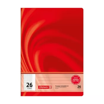Brunnen Vivendi cahier scolaire A4 quadrillé 16 feuilles