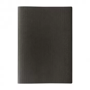 BRUNNEN chemise de candidature Lines DIN A4 noir