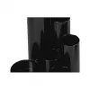WEDO Organiseur de bureau en plastique ABS noir 7 compartiments 120x135x148 mm 133 g
