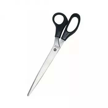 WEDO Ciseaux Standard Economy 255 mm acier inoxydable poignée en plastique noire