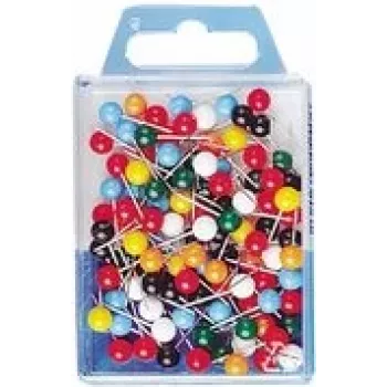Punaises de marquage WEDO 56 199, 16 mm, tête 6 mm, couleurs assorties