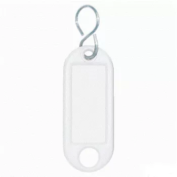 WEDO Clip magnétique blanc 52 mm 21 mm 10 pièces