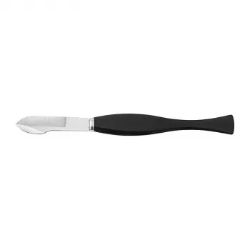 WEDO Grattoir à gomme 17,5 cm poignée en plastique noire (5861)