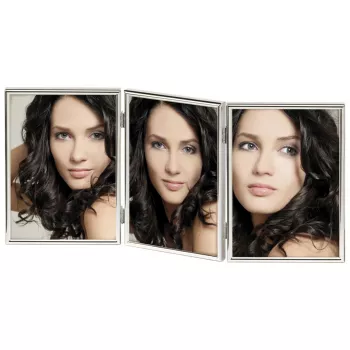 Walther Chloe Cadre triple portrait argent 3x13x18 WD338S